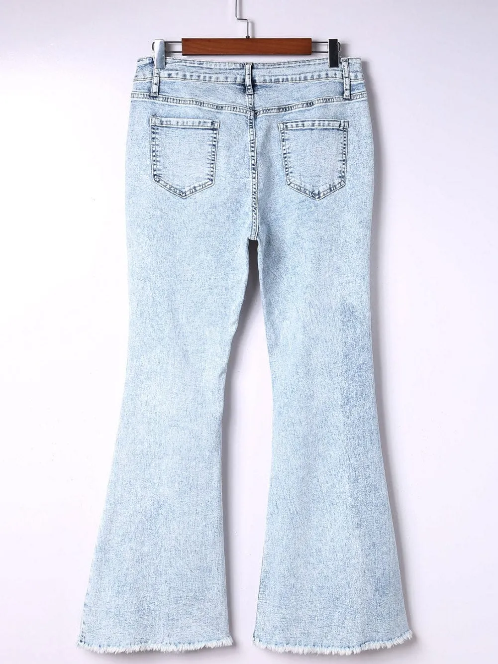 Acid Wash Bell Bottoms