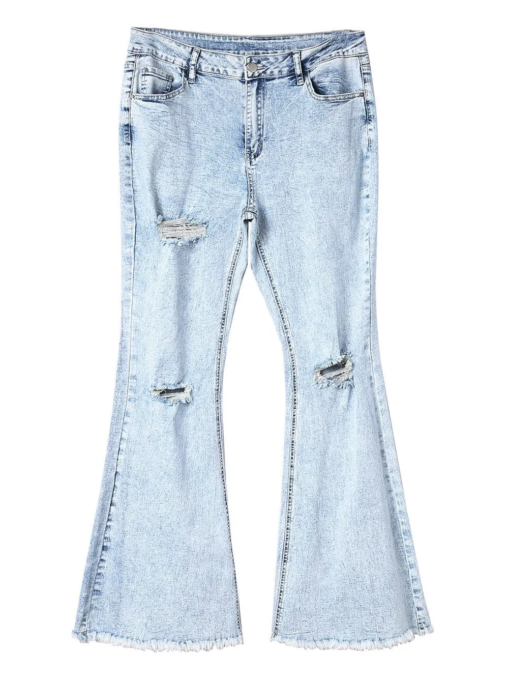 Acid Wash Bell Bottoms