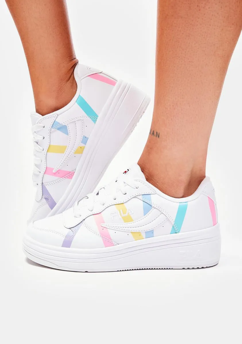 Cotton Candy WX-100 Stripe Sneakers