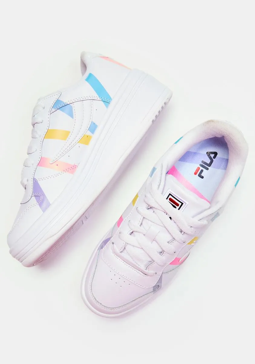 Cotton Candy WX-100 Stripe Sneakers