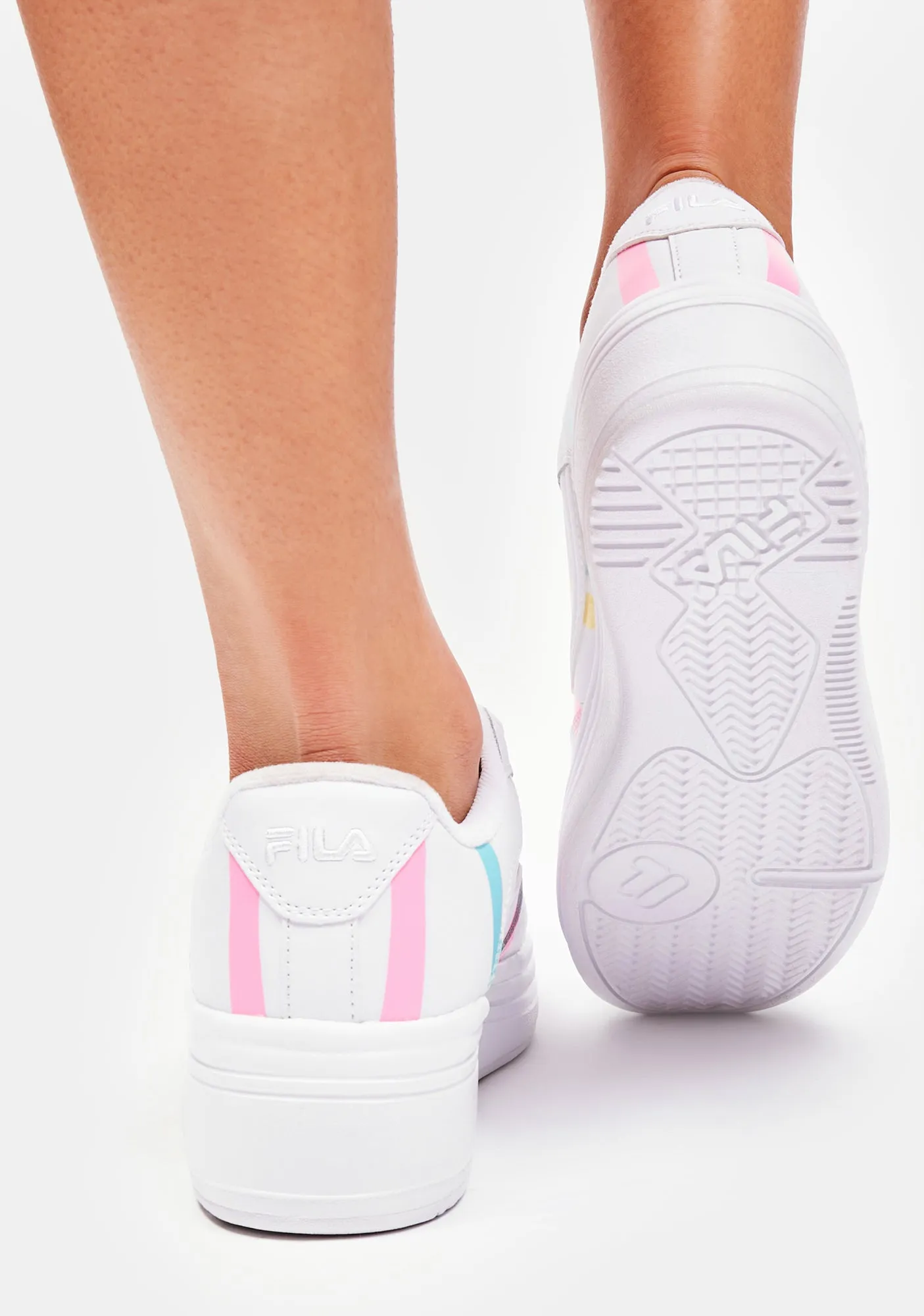 Cotton Candy WX-100 Stripe Sneakers