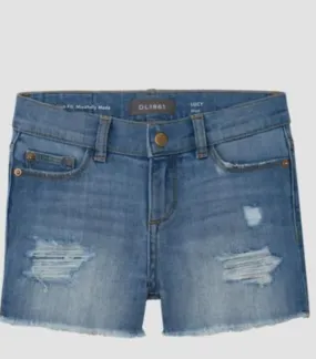 DL1961 Girls Frost Distressed Lucy Short