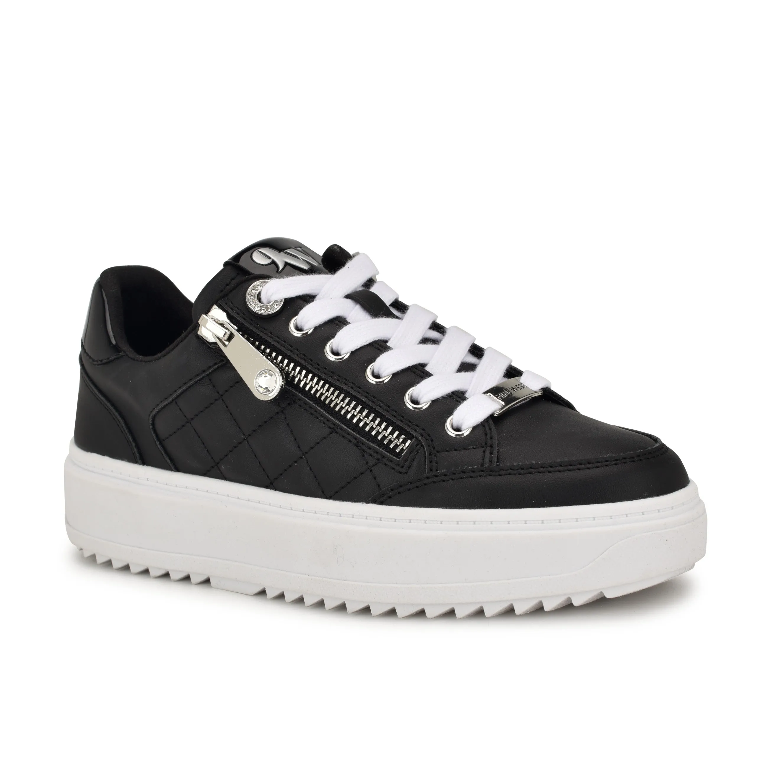 Dulah Lace-Up Platform Sneakers