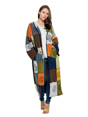 Duster Patchwork Hand painted