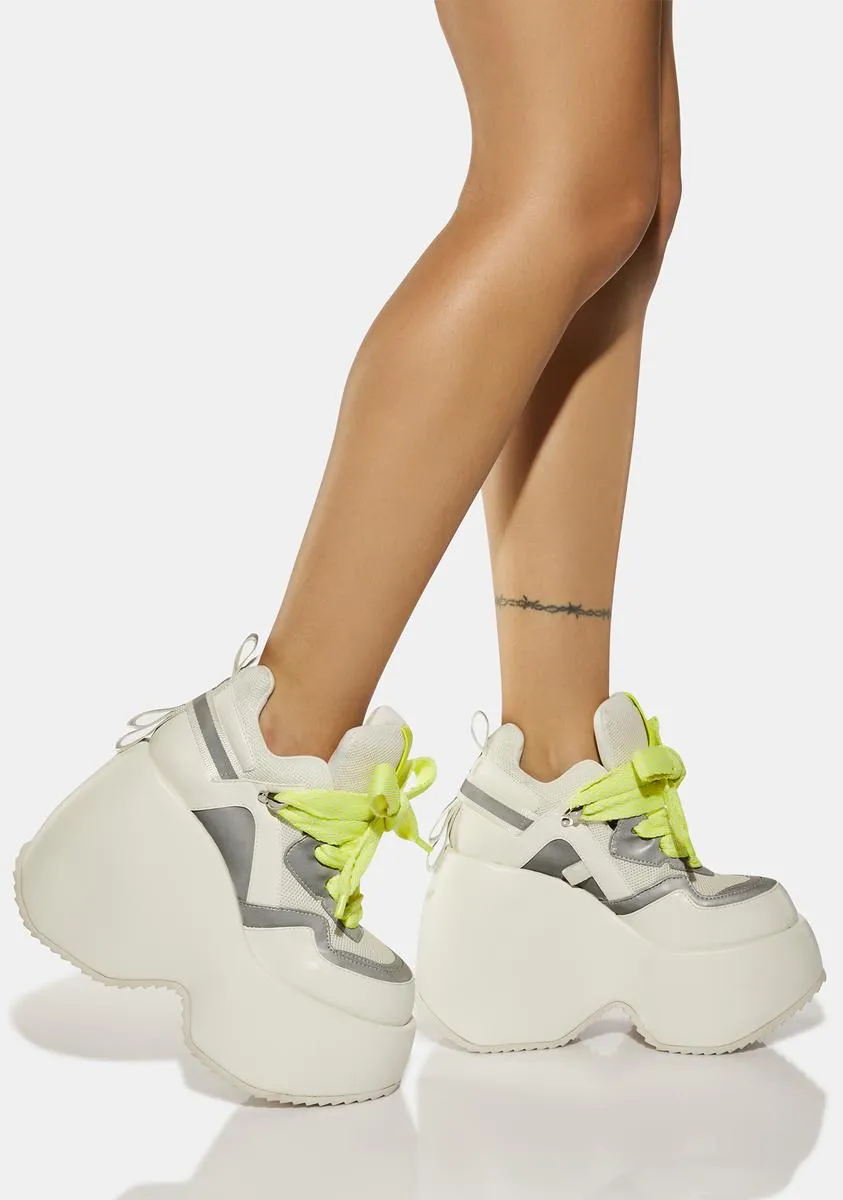 Funk Wave Platform Sneakers