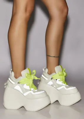 Funk Wave Platform Sneakers