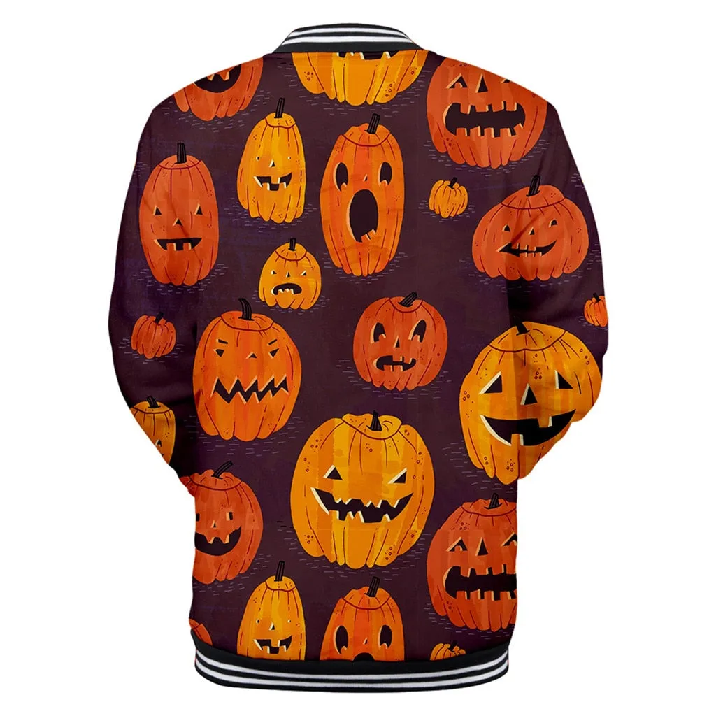 Halloween oversized 3D hoodies men Streetwear Casual pumpkin Party Halloween 2019 Hoodies