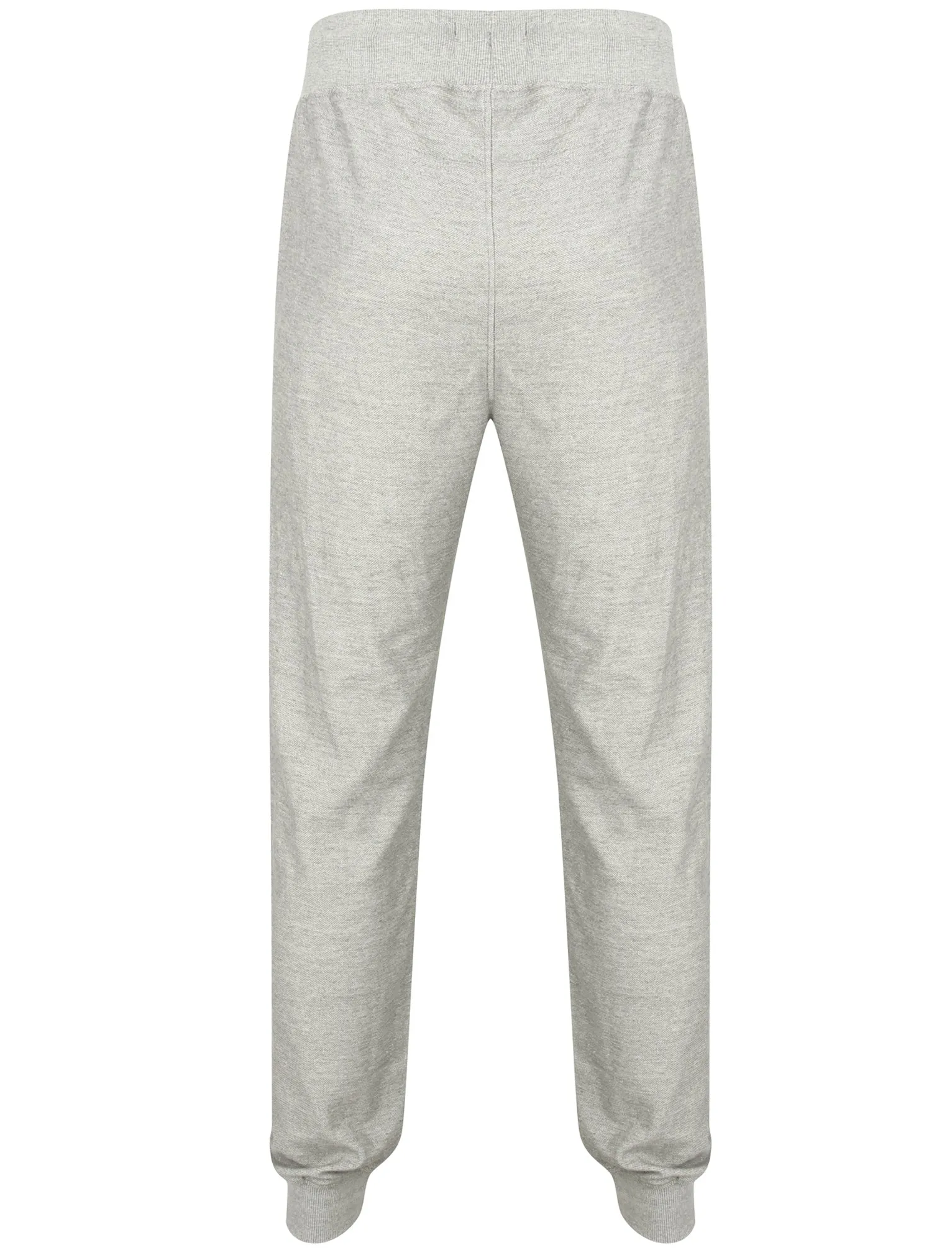 Harry Pique Slub Cuffed Joggers In Grey / Oatmeal - Dissident