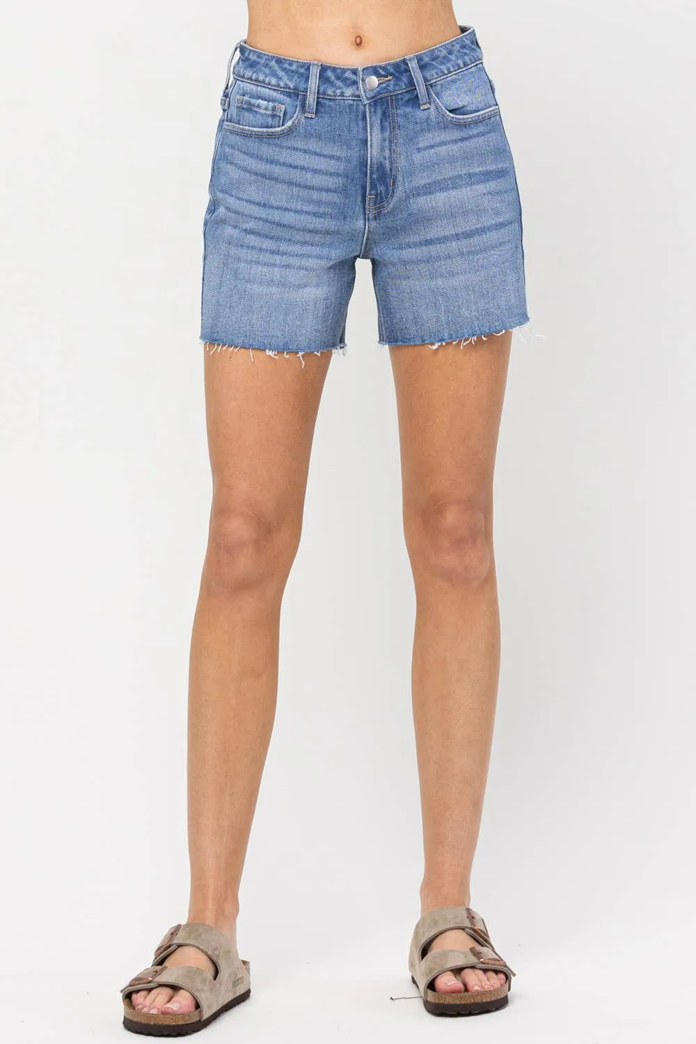 High Rise Mom Shorts