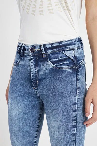 Jeans High Waist Pitillo   4098