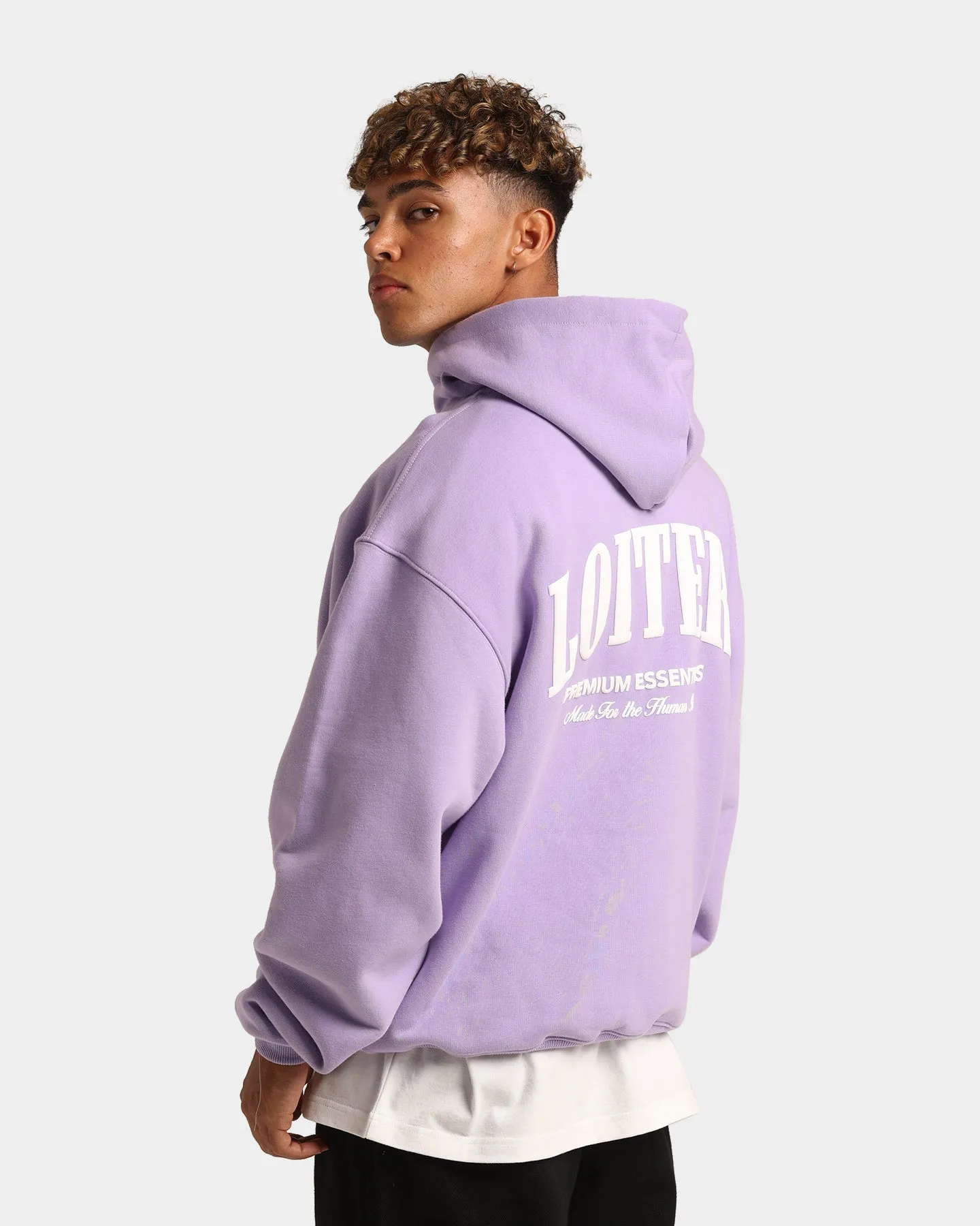 Loiter Premium Hoodie Lilac