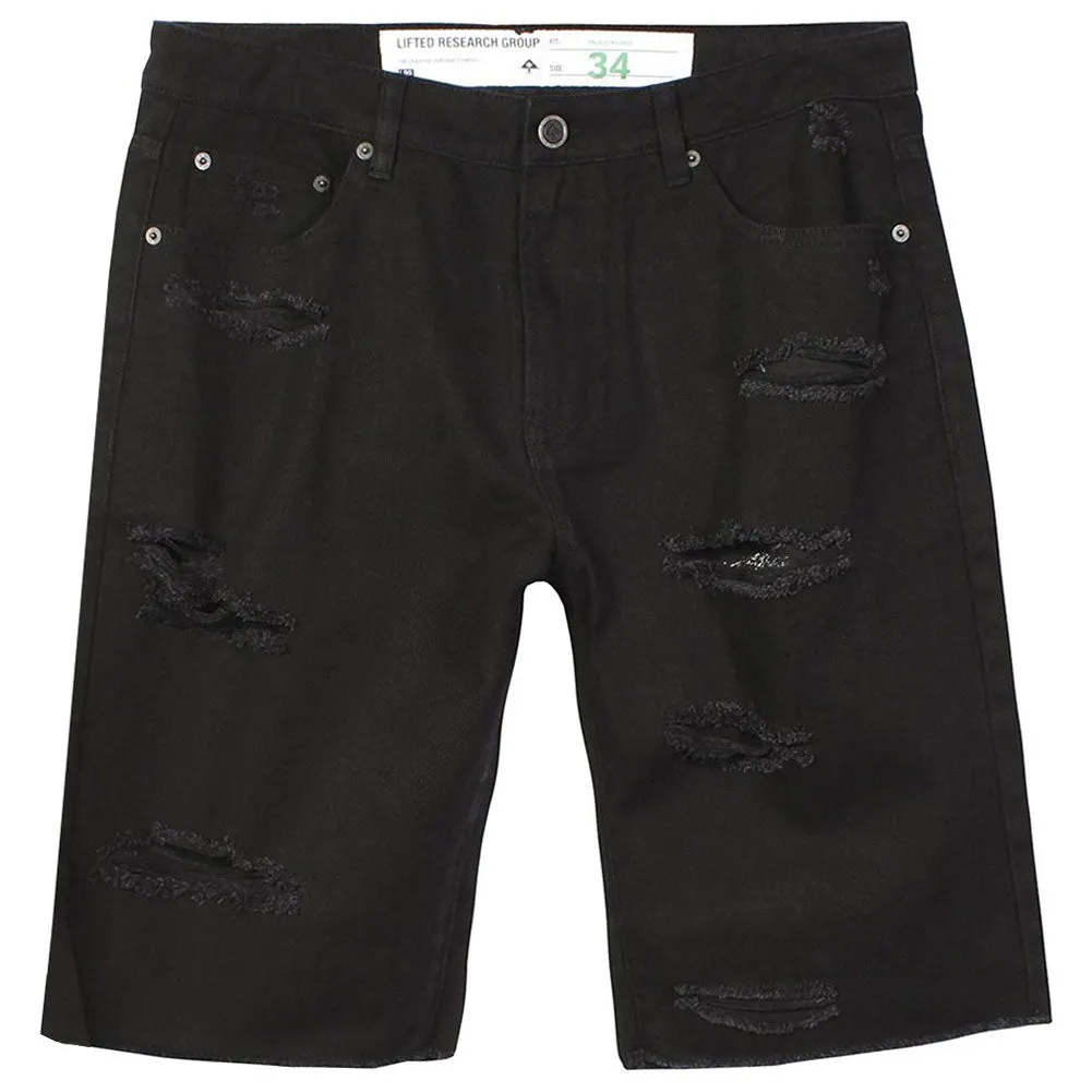 LRG On Deck Bull Denim Short Black