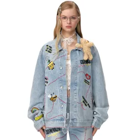 Matthew Langille Bear Travel Denim Jacket