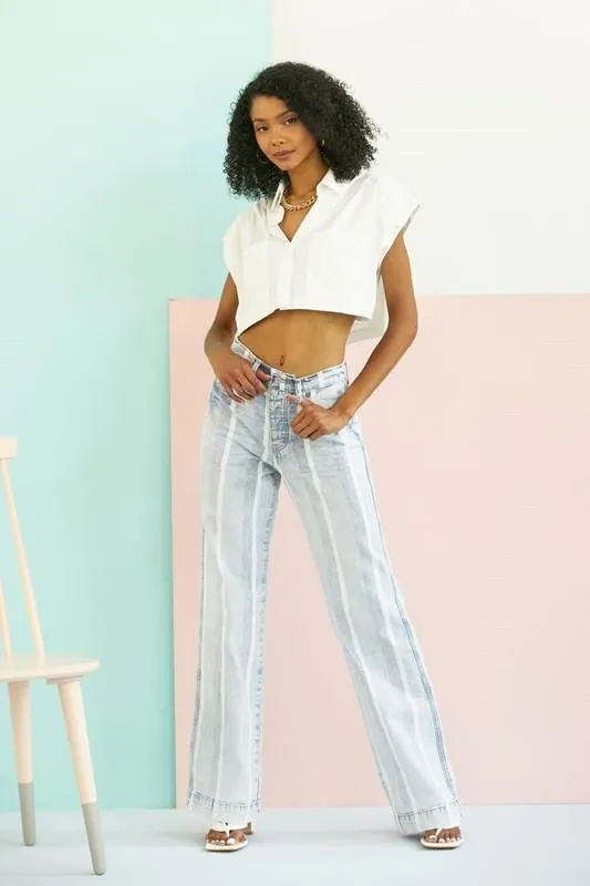 Mckenzie High Rise 90's Flare Jeans