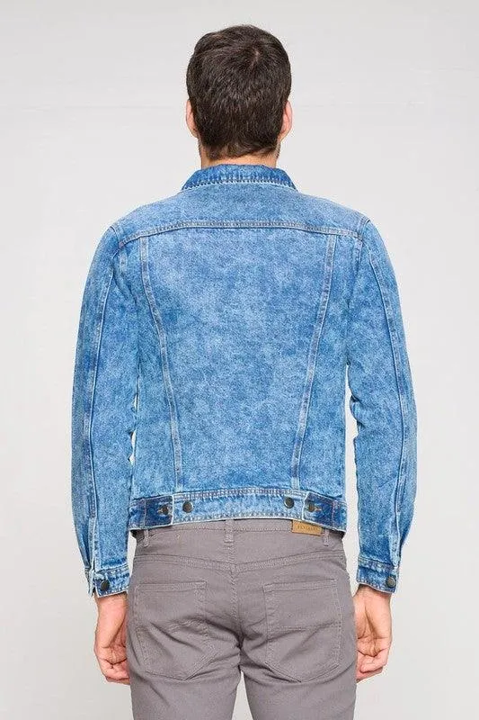 Mens Blue Jean Denim Jackets