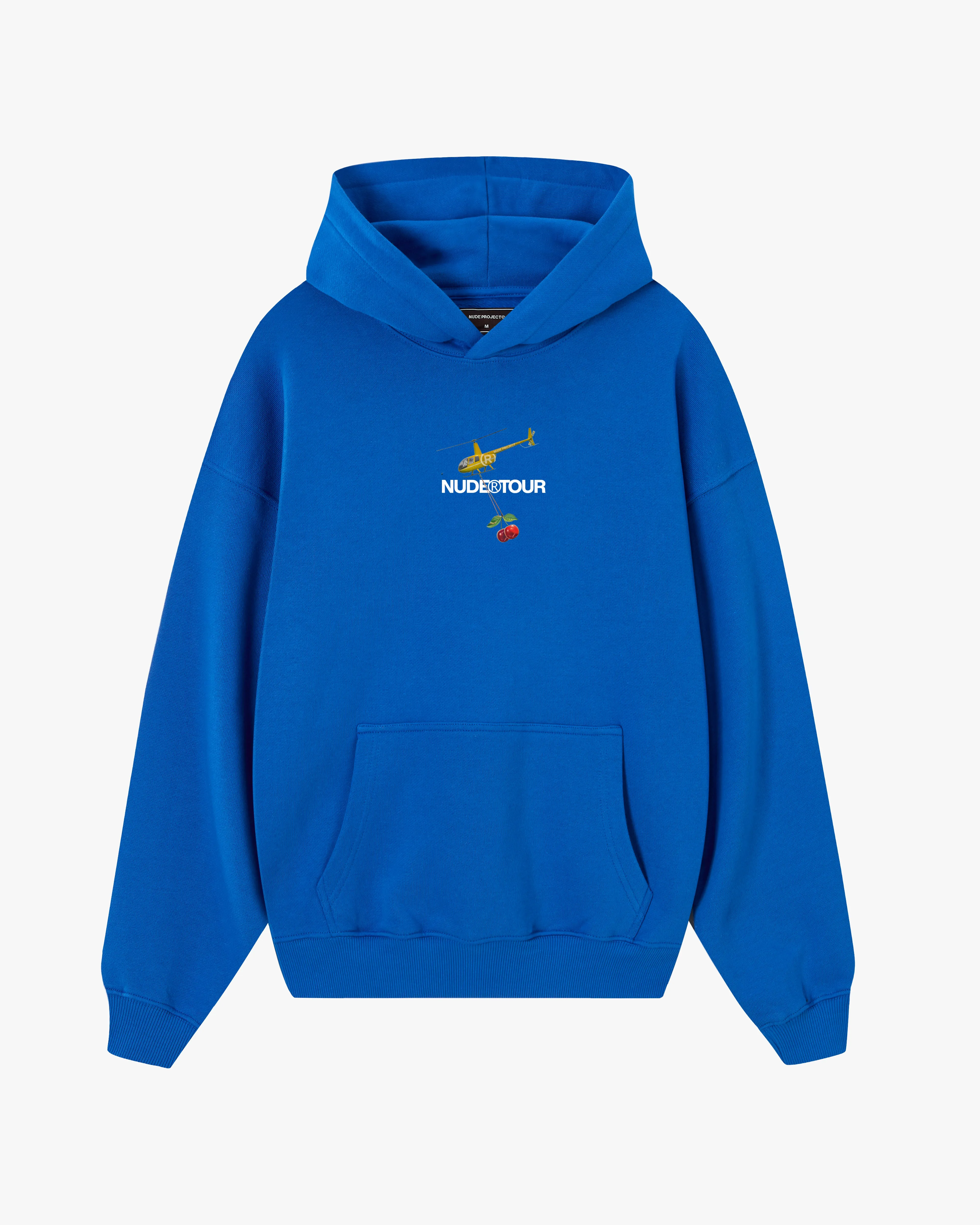 NUDE TOUR HOODIE BLUE