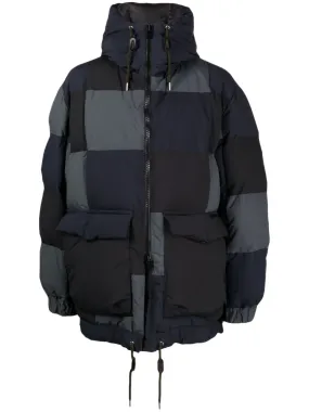 Patchwork Padded Blouson