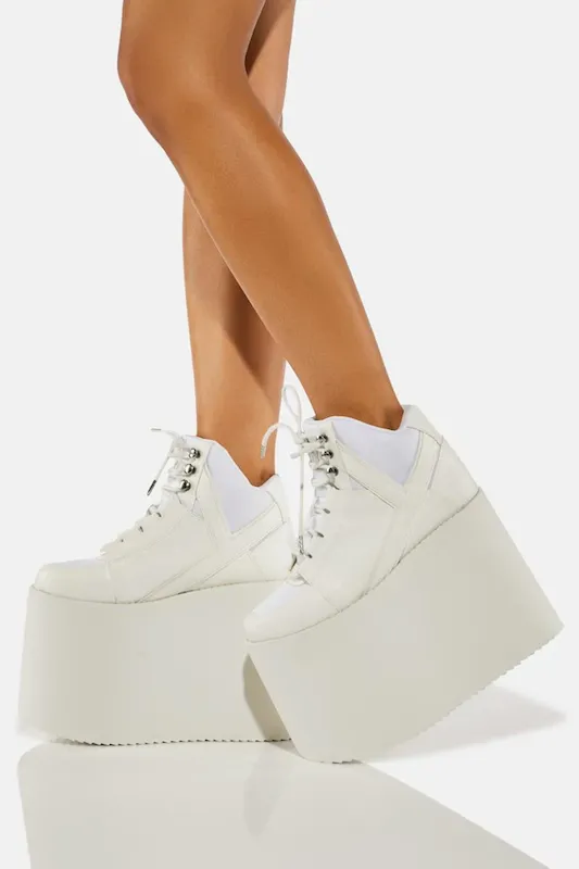 Platform Lace Up Sneaker