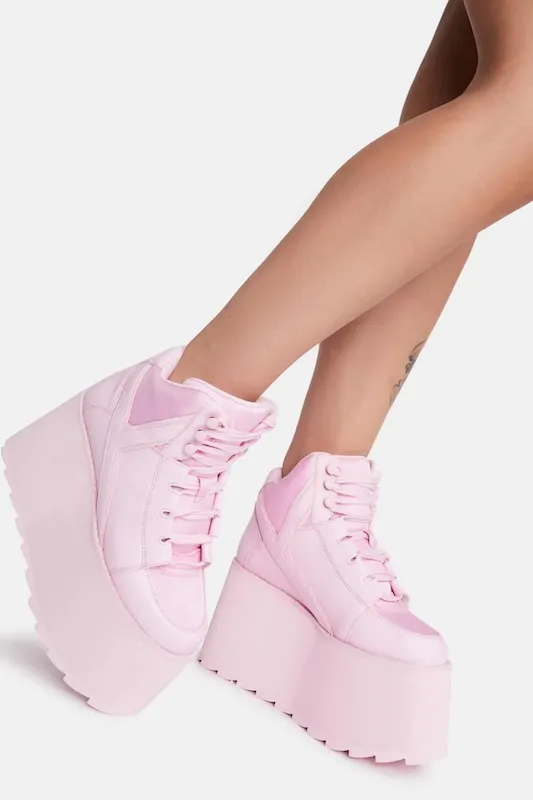 Platform Lace Up Sneaker