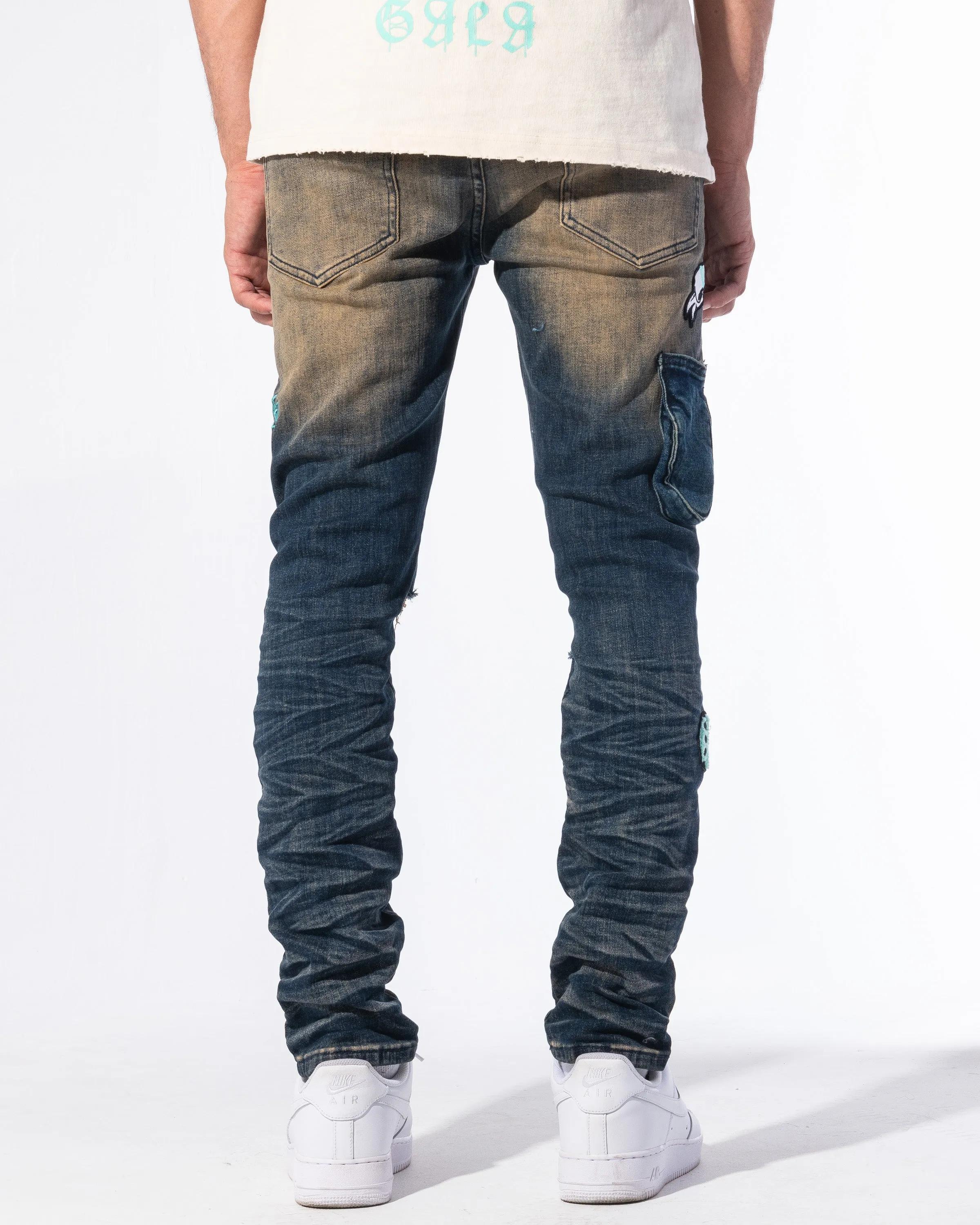 "GAMBIT" DENIM (INDIGO EARTH WASH)