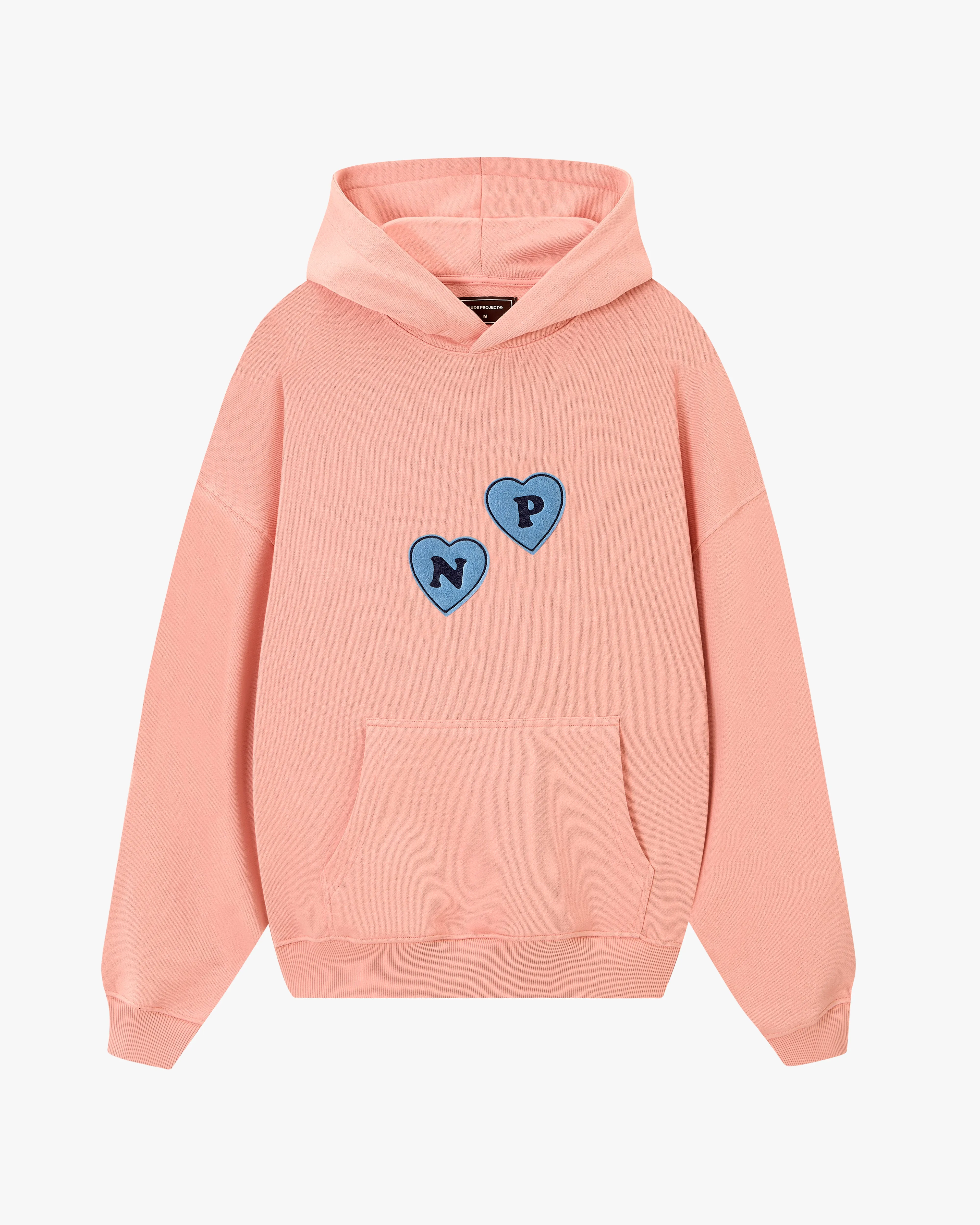 "PLEASURES" HOODIE PINK