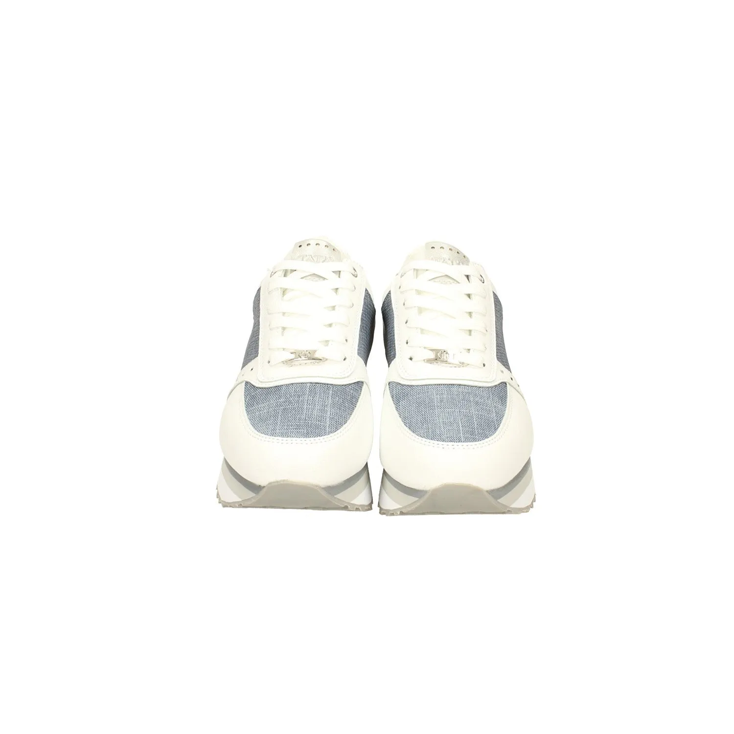 Sneakers platform con inserti