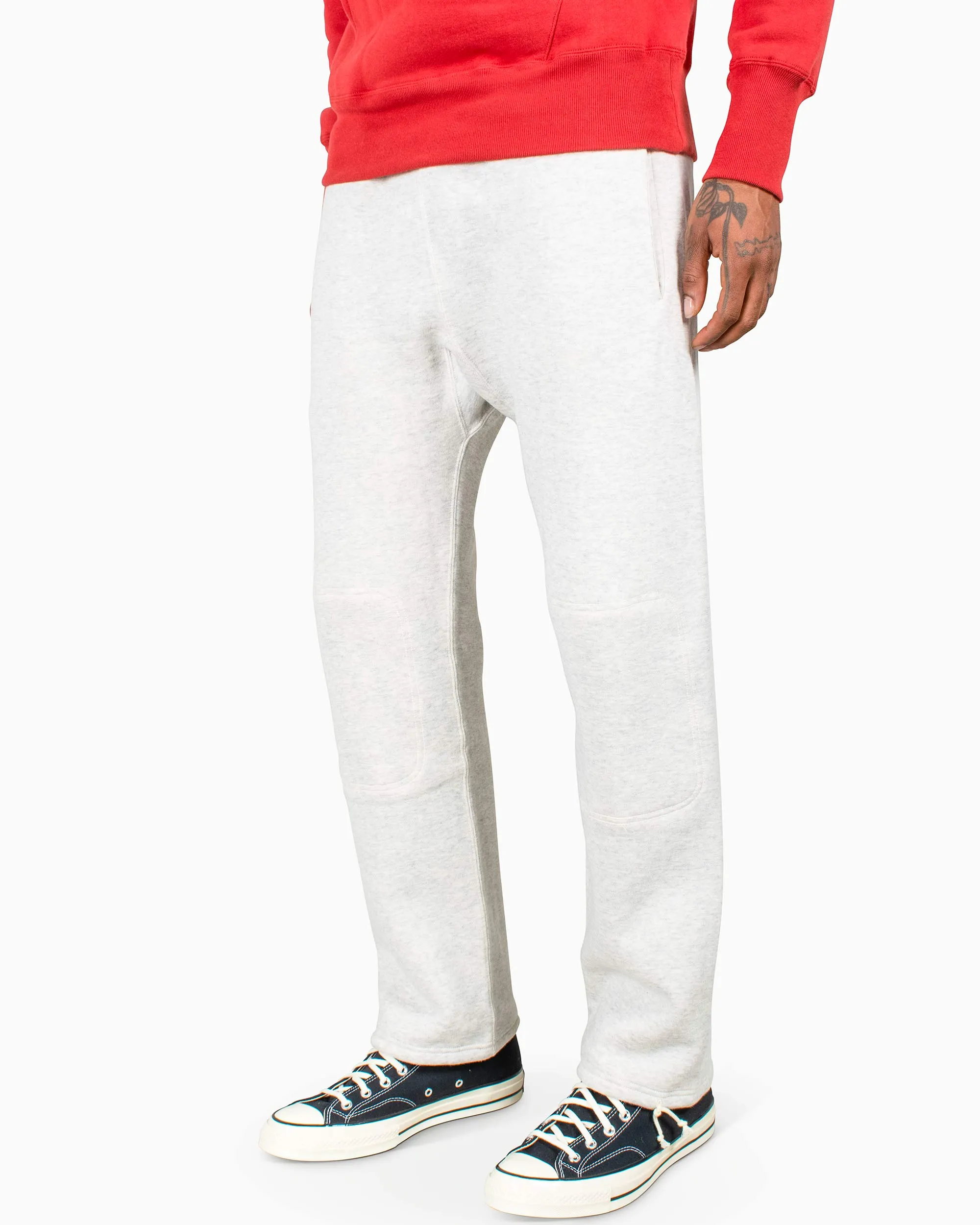 The Real McCoy's MC22103 USN Sweatpants Snow Grey