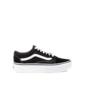 Vans Old Skool Platform Donna Nere