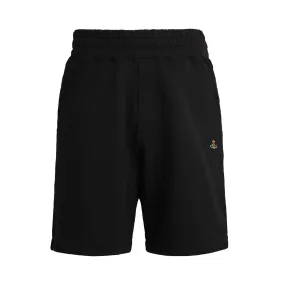 Vivienne Westwood Orb Embroidered Action Man Sweatshorts in Black