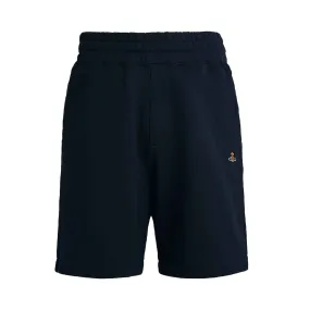 Vivienne Westwood Orb Embroidered Action Man Sweatshorts in Navy