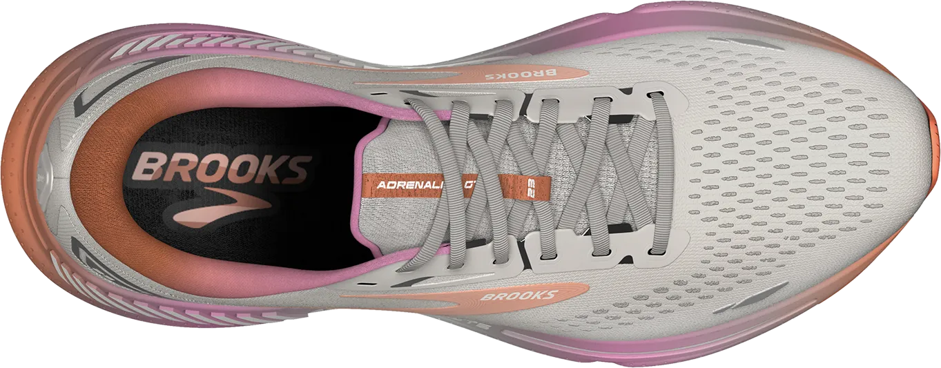 Women's Adrenaline GTS 23 (117- White Sand/Sunset/Fuchsia)