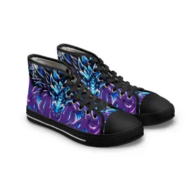 Women's High Top Sneakers - Electric Dragon